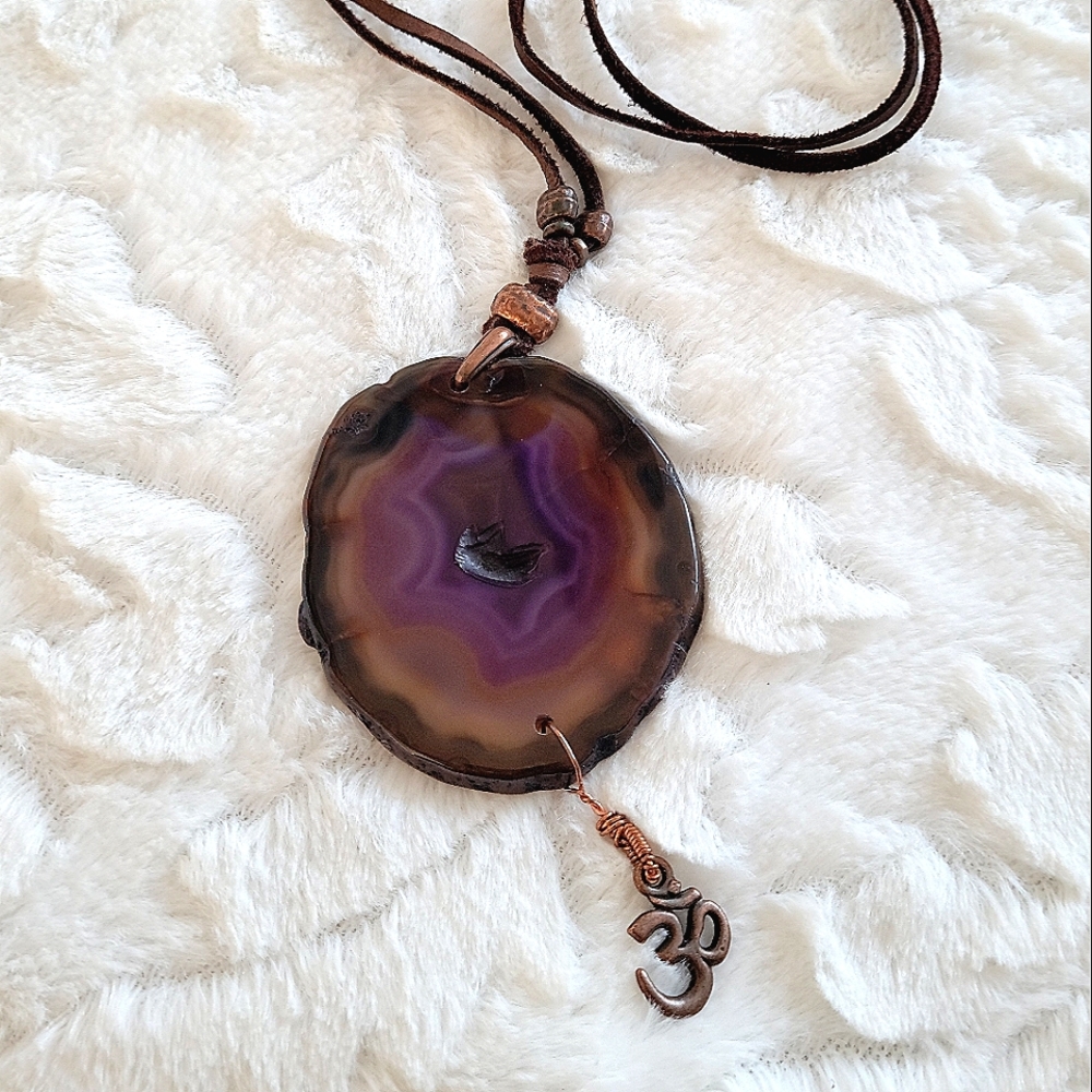 OOAK Handmade Stone Necklace